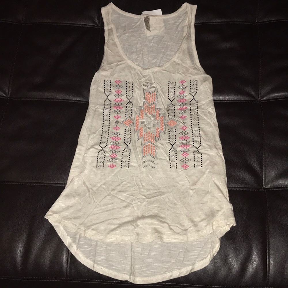 Aztec printed racerback